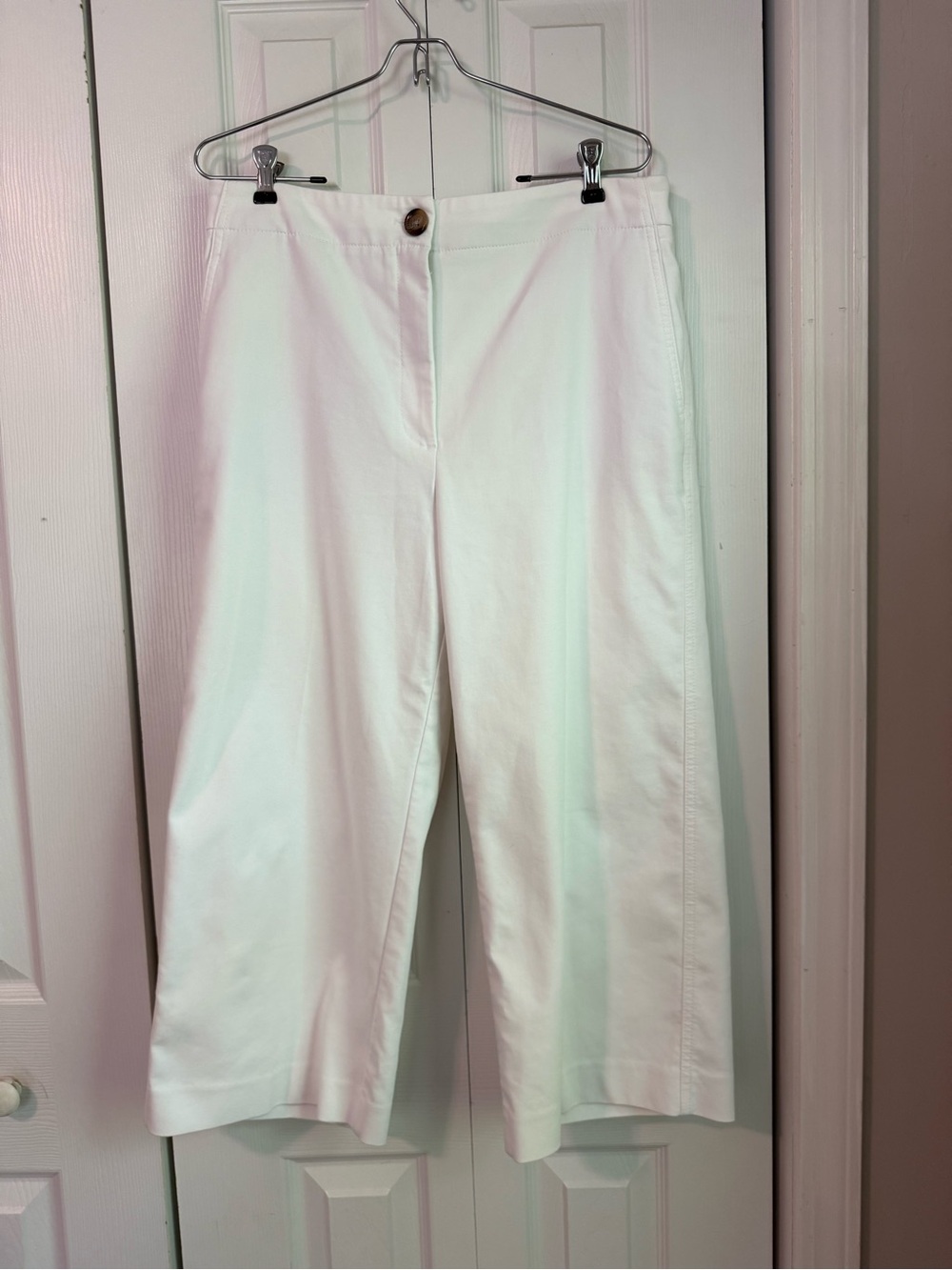 Ann Taylor Petite Cropped wide-leg Trousers